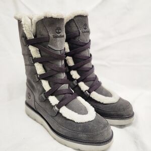 Timberland Kenniston Muk Tall Boot GREY SUEDE Size 9